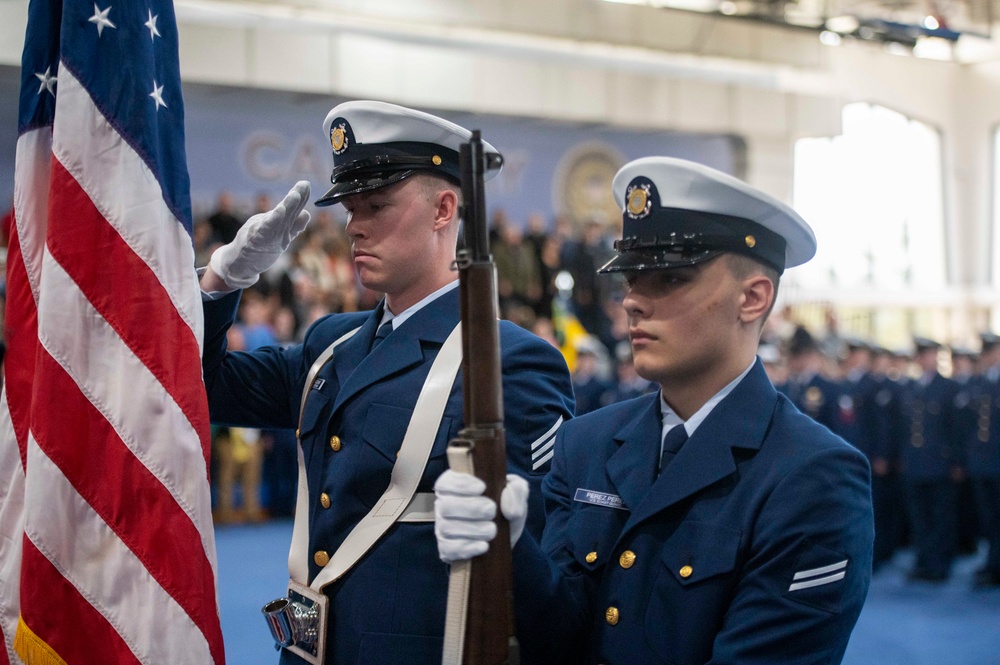 Recruit Company India-203 Graduates Basic Training at U.S. Coast Guard Training Center Cape May