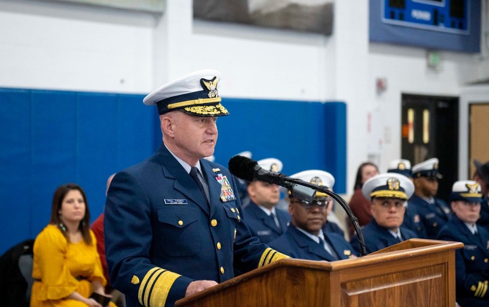 Recruit Company India-203 Graduates Basic Training at U.S. Coast Guard Training Center Cape May