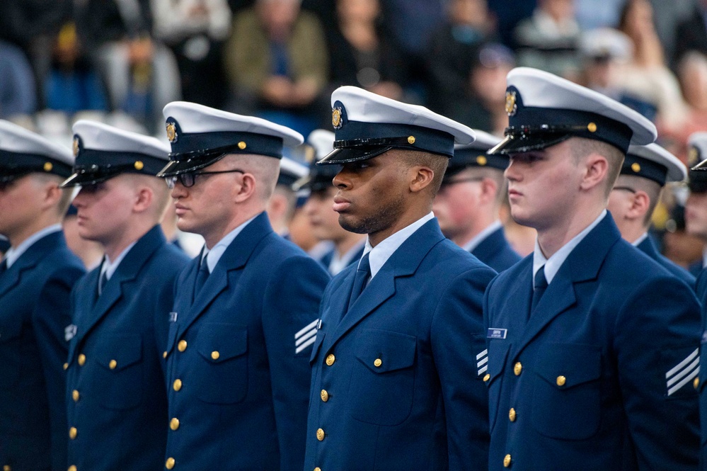 Recruit Company India-203 Graduates Basic Training at U.S. Coast Guard Training Center Cape May