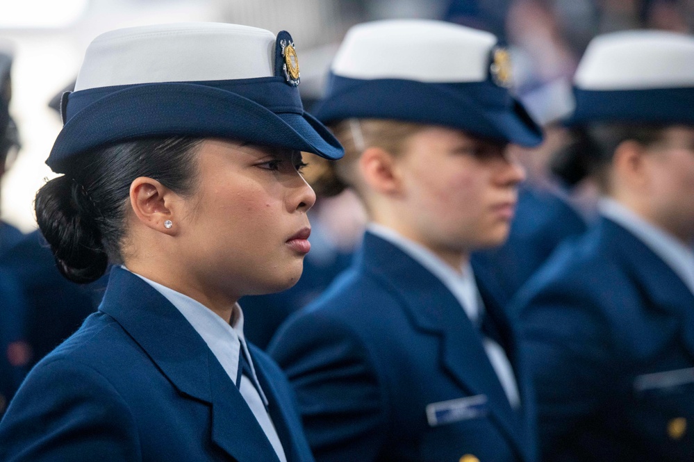 Recruit Company India-203 Graduates Basic Training at U.S. Coast Guard Training Center Cape May