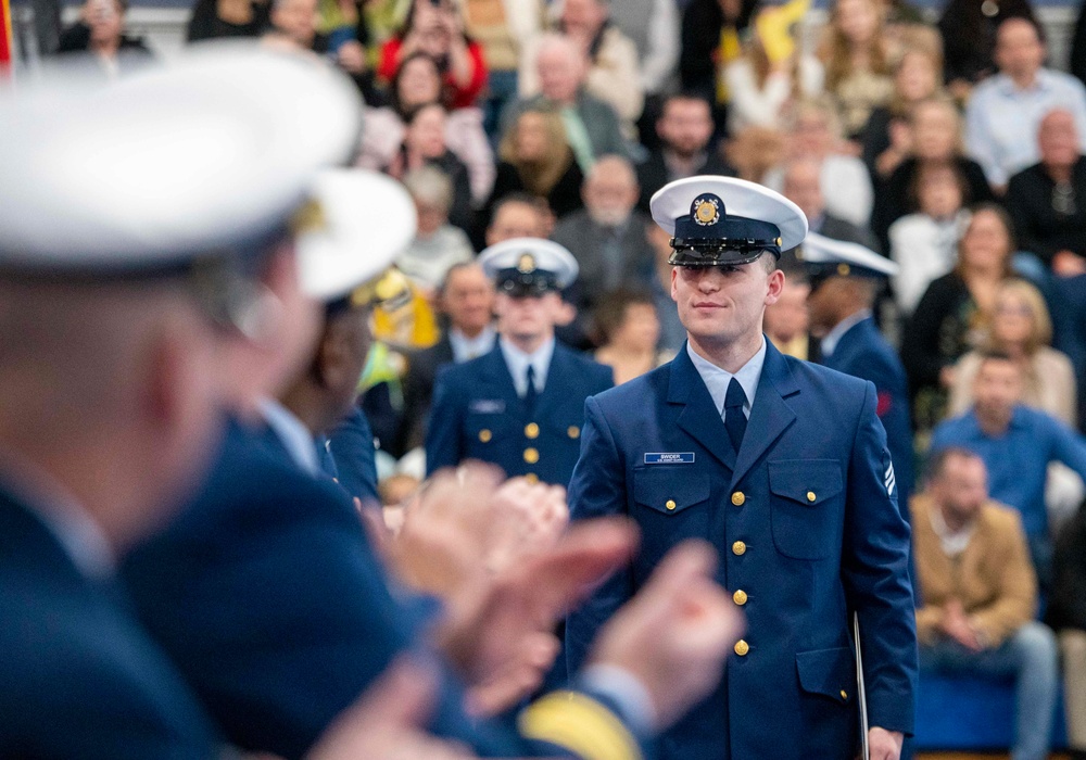 Recruit Company India-203 Graduates Basic Training at U.S. Coast Guard Training Center Cape May