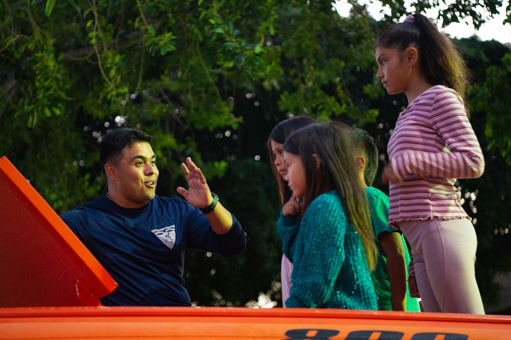 PMRF Sailors Visit Local Kauai Elementary School for Educational Night