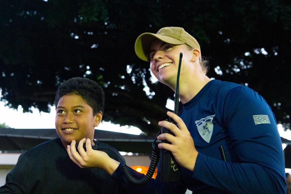 PMRF Sailors Visit Local Kauai Elementary School for Educational Night