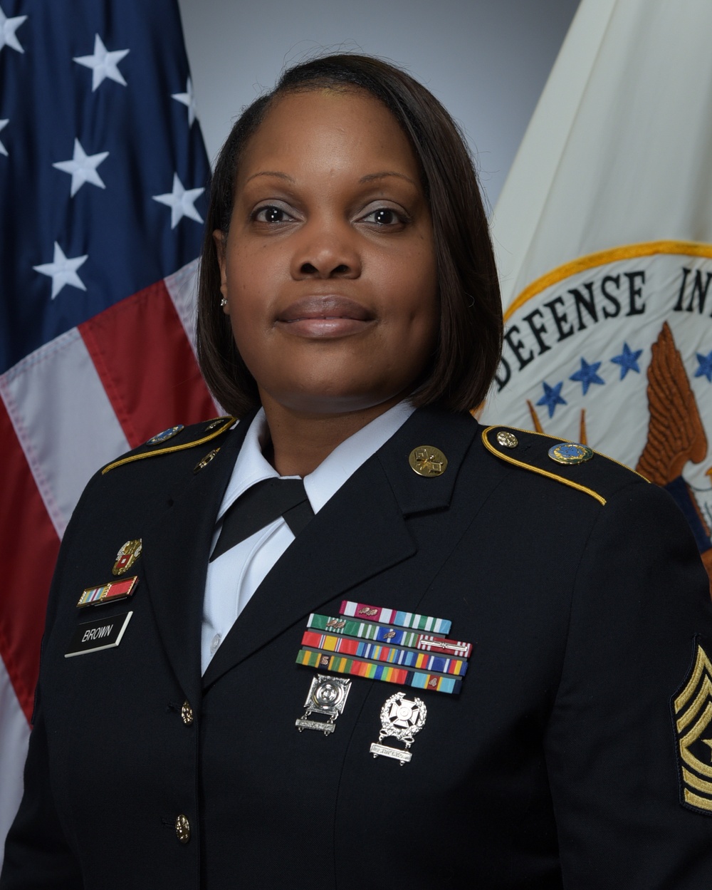 Sgt. Maj. Kimberly Brown