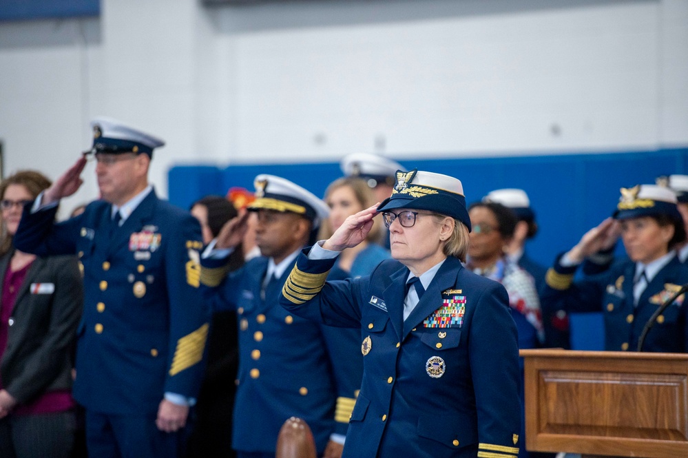 Recruit Company Hotel-203 Graduates Basic Training at U.S. Coast Guard Training Center Cape May