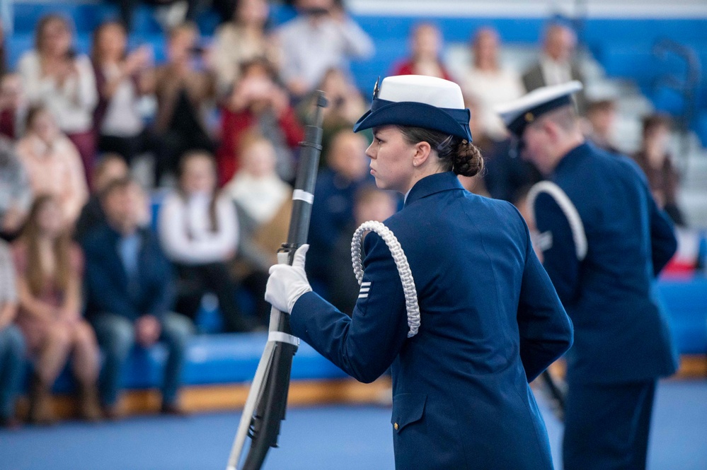 Recruit Company Hotel-203 Graduates Basic Training at U.S. Coast Guard Training Center Cape May