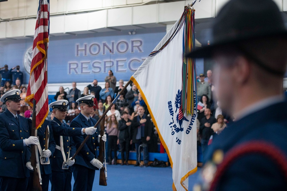 Recruit Company Hotel-203 Graduates Basic Training at U.S. Coast Guard Training Center Cape May