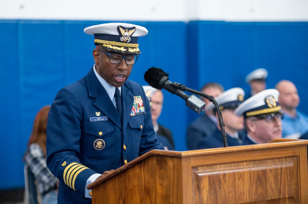 Recruit Company Hotel-203 Graduates Basic Training at U.S. Coast Guard Training Center Cape May