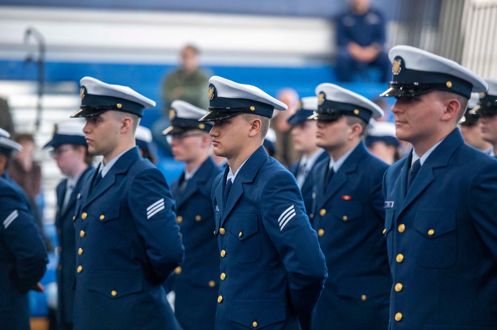 Recruit Company Hotel-203 Graduates Basic Training at U.S. Coast Guard Training Center Cape May