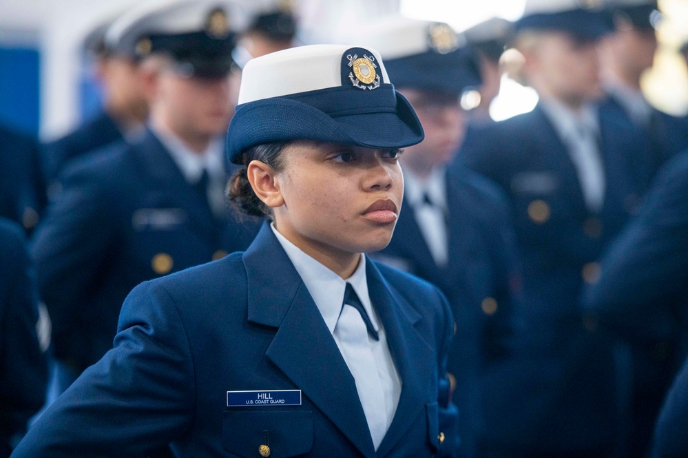 Recruit Company Hotel-203 Graduates Basic Training at U.S. Coast Guard Training Center Cape May