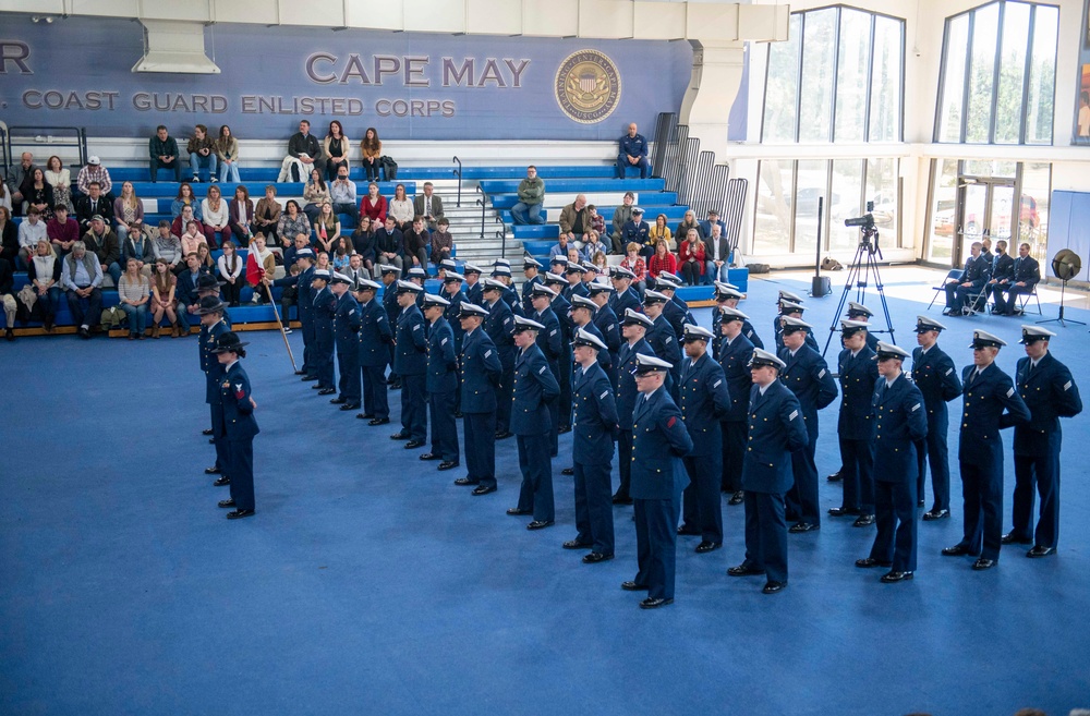 Recruit Company Hotel-203 Graduates Basic Training at U.S. Coast Guard Training Center Cape May