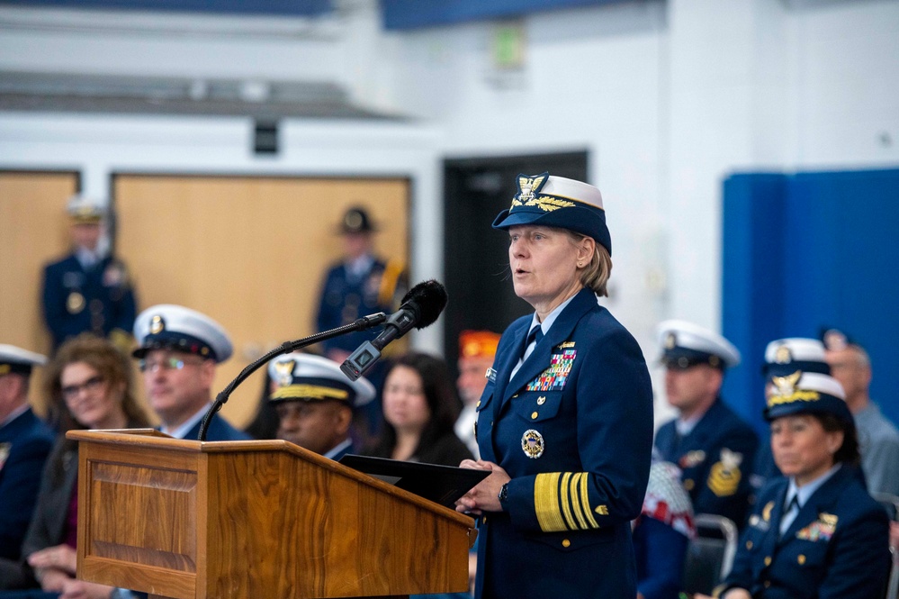 Recruit Company Hotel-203 Graduates Basic Training at U.S. Coast Guard Training Center Cape May