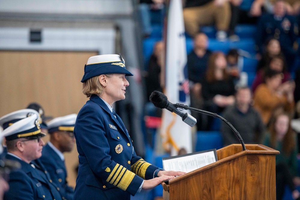 Recruit Company Hotel-203 Graduates Basic Training at U.S. Coast Guard Training Center Cape May