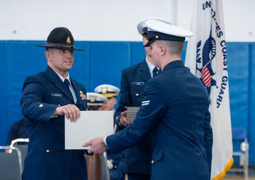 Recruit Company Hotel-203 Graduates Basic Training at U.S. Coast Guard Training Center Cape May