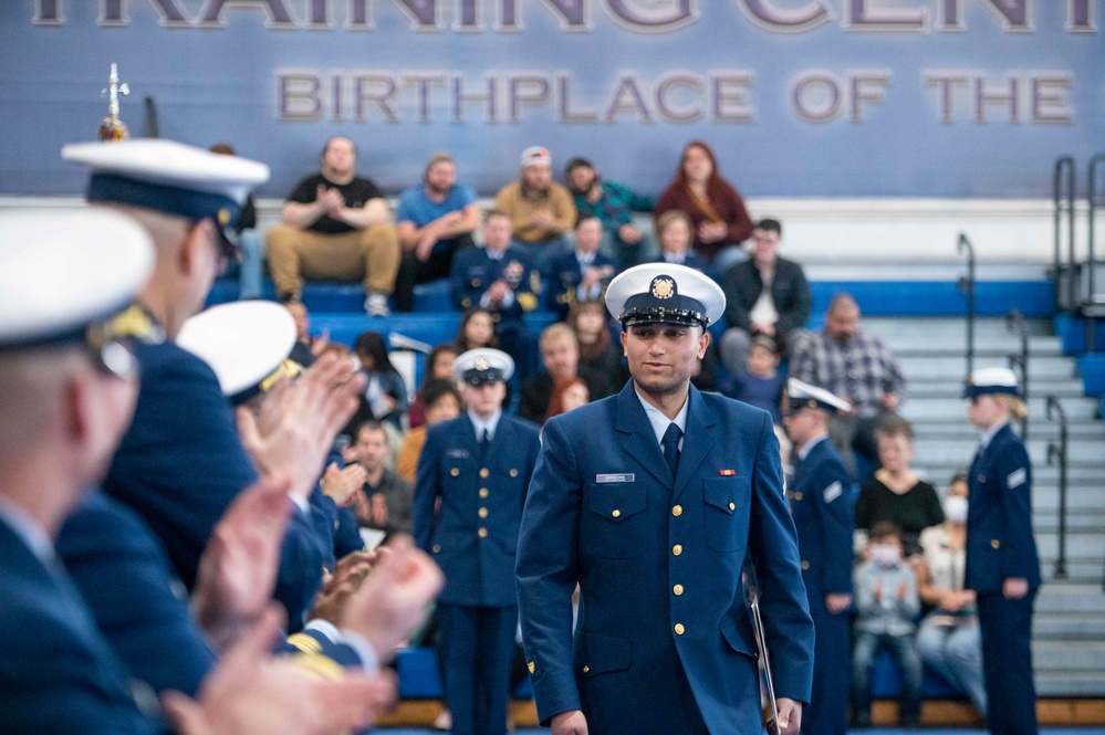 Recruit Company Hotel-203 Graduates Basic Training at U.S. Coast Guard Training Center Cape May