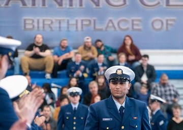 Recruit Company Hotel-203 Graduates Basic Training at U.S. Coast Guard Training Center Cape May