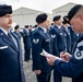 181st Security Forces Squadron conducts dress blues inspection