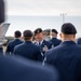 181st Security Forces Squadron conducts dress blues inspection