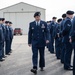 181st Security Forces Squadron conducts dress blues inspection