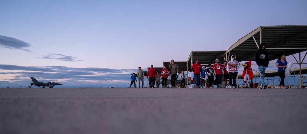 The Arizona Cardinals support Flightline Feast