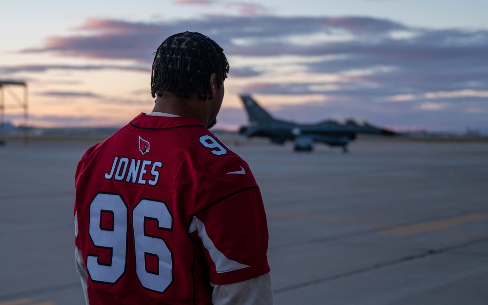 The Arizona Cardinals support Flightline Feast