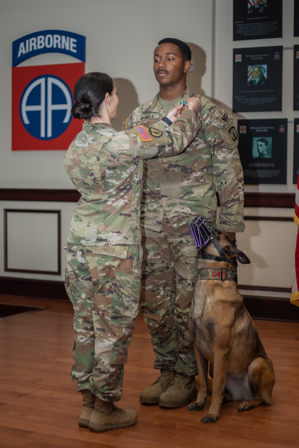 Military Working Dog Handler Competition Awards Ceremony