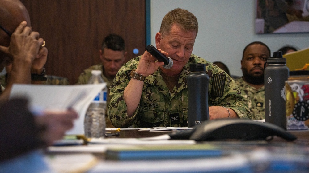 JTF-Red Hill Hosts Tabletop Communication Exercise