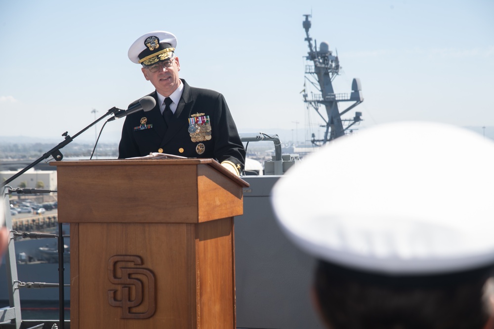 Amphibious Squadron 3 Inactivation Ceremony