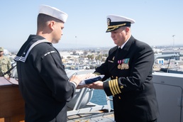 Amphibious Squadron 3 Inactivation Ceremony