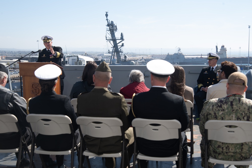 Amphibious Squadron 3 Inactivation Ceremony