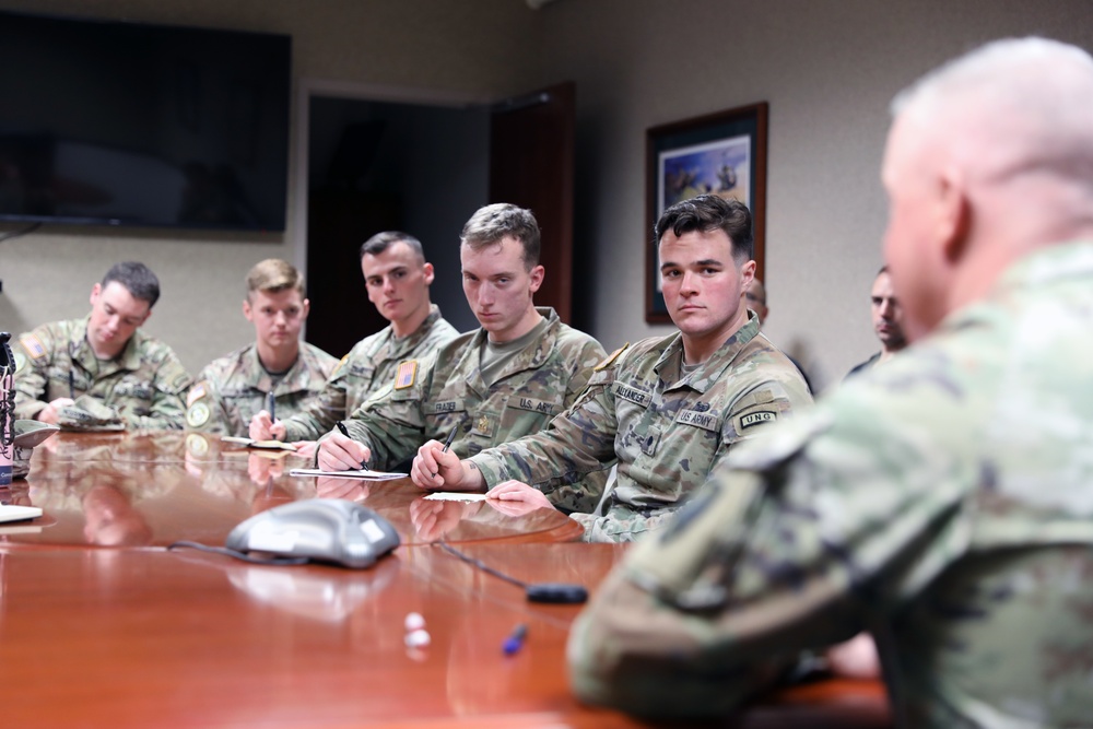 NGU ROTC visits USAACE