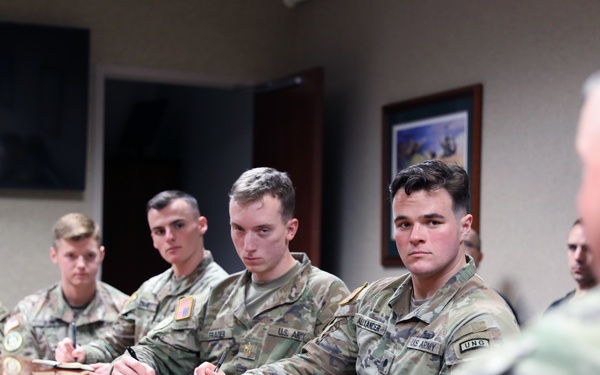 NGU ROTC visits USAACE