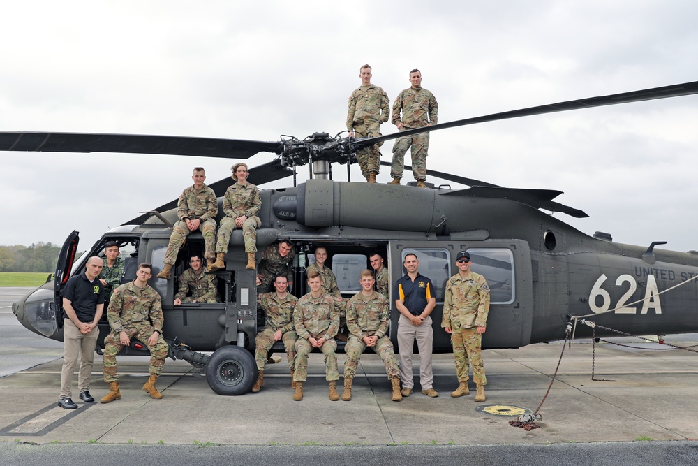 NGU ROTC visits USAACE