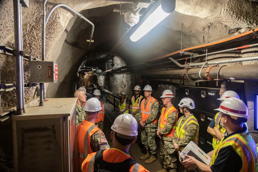 Army Lt. Gen. Spellmon, Brig. Gen. Gibbs tour Red Hill Bulk Fuel Storage Facility