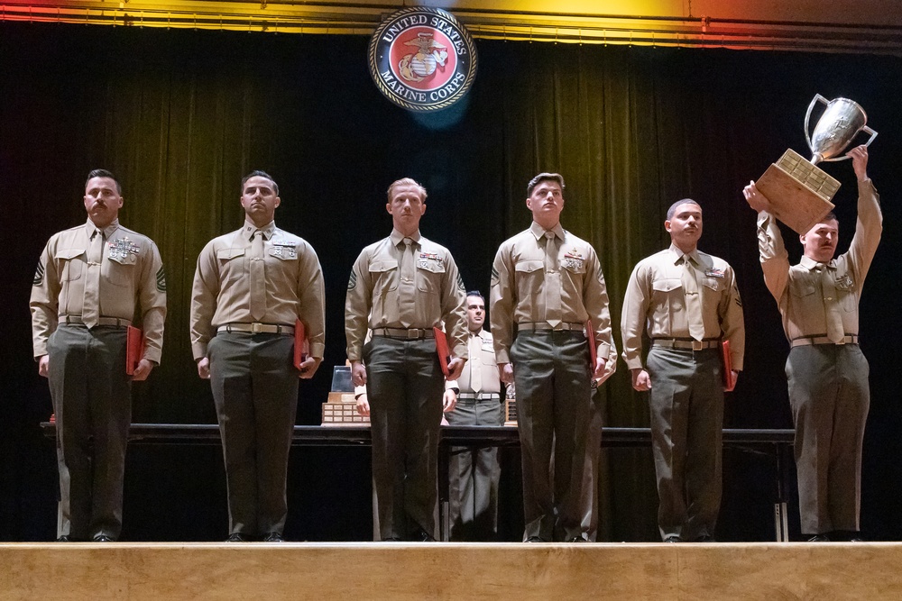 Civilians and service members participate in Marine Corps Marksmanship Competition