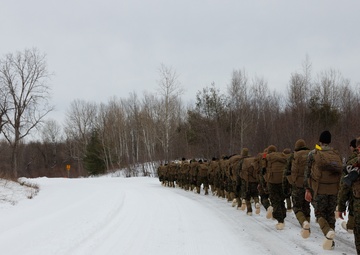 U.S. Marines with 2nd Landing Support Battalion Conduct a Hypothermia Lab in Fort Drum