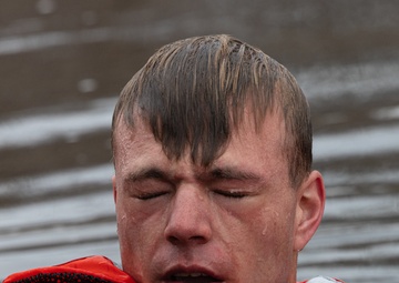 U.S. Marines with 2nd Landing Support Battalion Conduct a Hypothermia Lab in Fort Drum