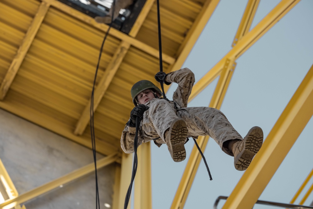 Mike Company Rappel Tower