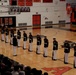 Silent Drill Platoon performs at West Anchorage High