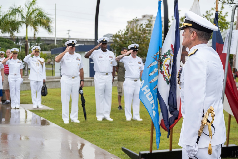 SRS-33 Change of Command