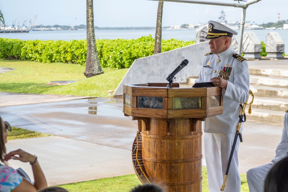 SRS-33 Change of Command