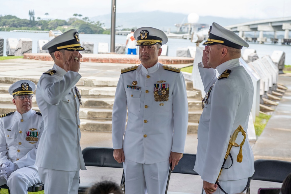 SRS-33 Change of Command