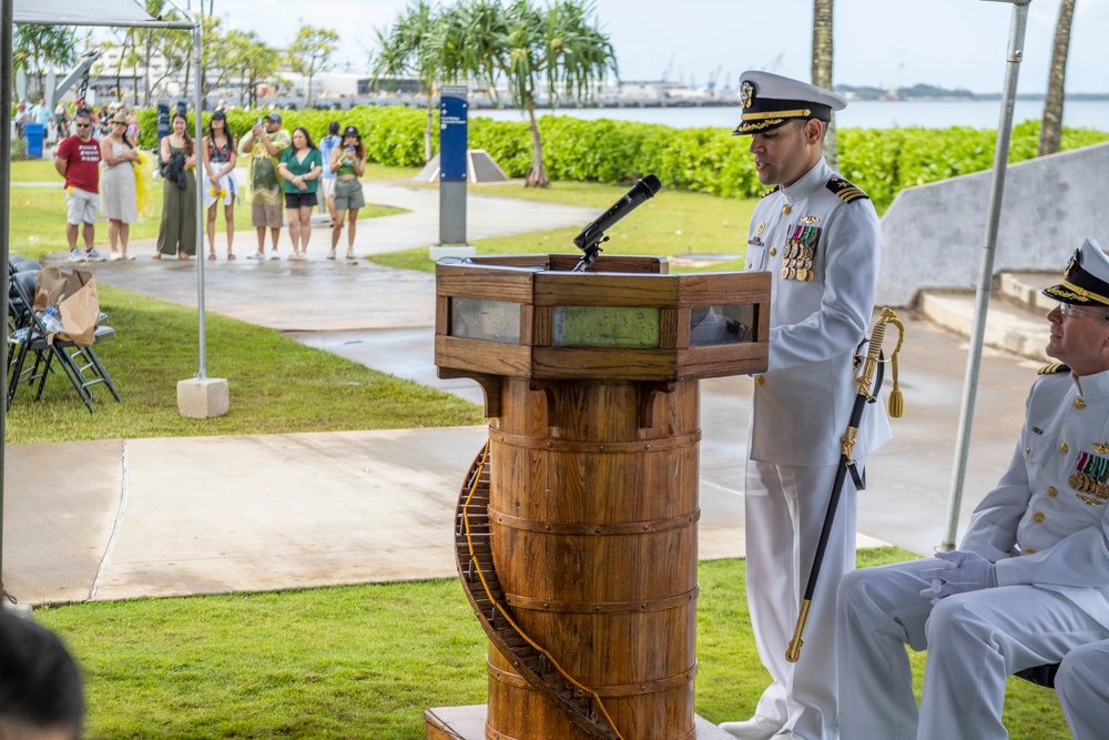 SRS-33 Change of Command