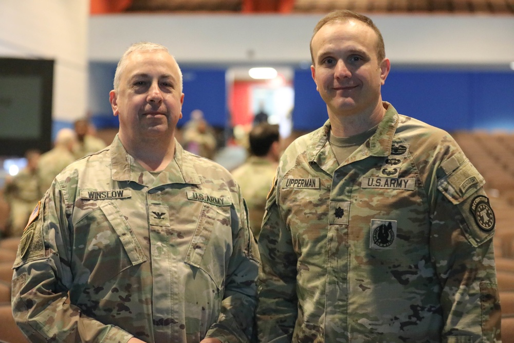 Officers from the 63rd Readiness Division appear as special guests during Los Alamitos recruiting event