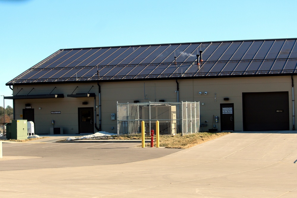 Shipping, receiving facility at Fort McCoy