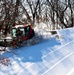 Snow groomer operations at Fort McCoy's Whitetail Ridge Ski Area