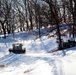Snow groomer operations at Fort McCoy's Whitetail Ridge Ski Area