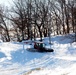 Snow groomer operations at Fort McCoy's Whitetail Ridge Ski Area