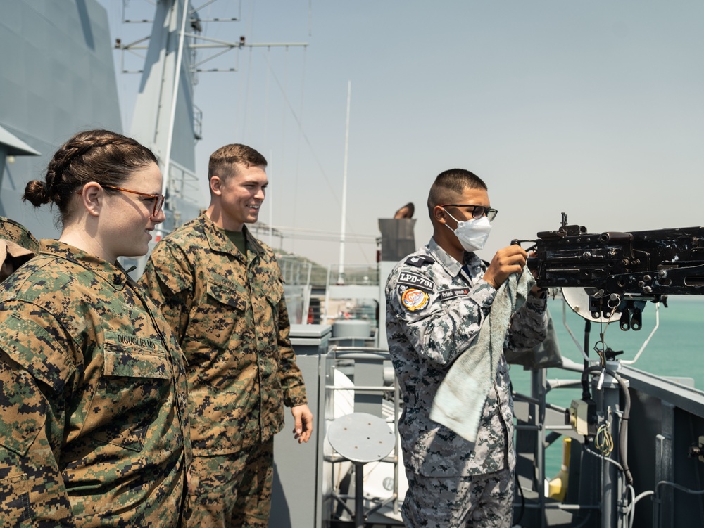 Cobra Gold | U.S. Navy Sailors Tour HTMS Angthong