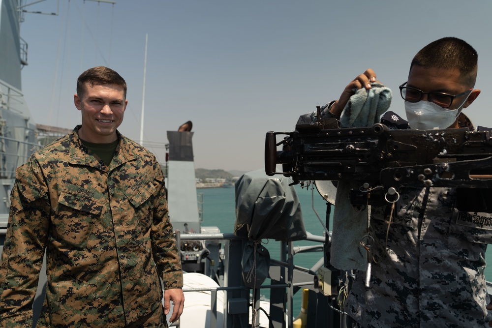 Cobra Gold | U.S. Navy Sailors Tour HTMS Angthong